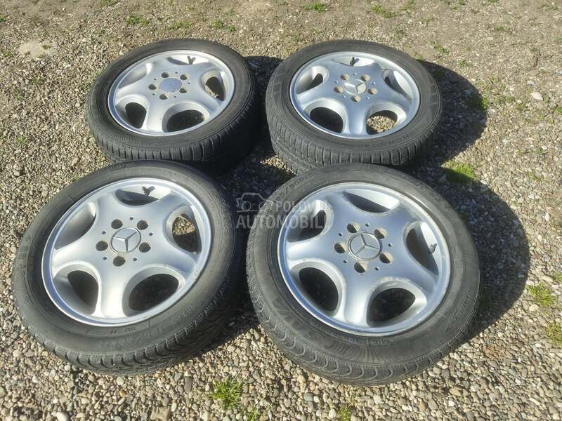Aluminijumske felne Mercedes sa gumama 15" 5 x 112