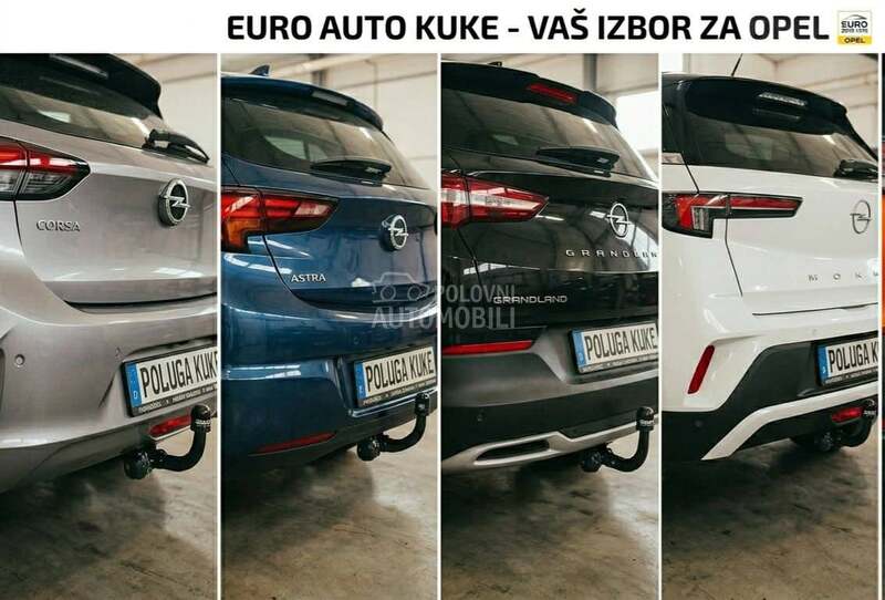 Kuka Euro za Opel Adam, Admiral, Agila ...