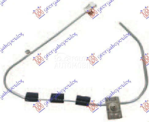 Podizac stakla za Volkswagen Caddy od 1979. do 1996. god.
