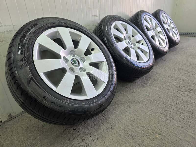 Aluminijumske felne Škoda VW sa gumama 16" 5 x 112