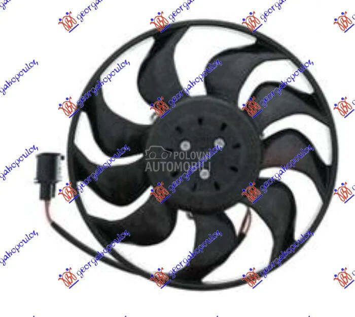 Ventilator hladnjaka za Porsche Cayman od 2013. do 2016. god.