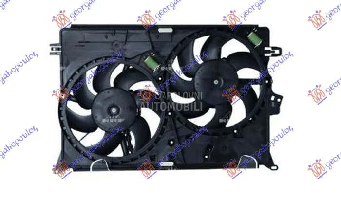 Ventilator hladnjaka za Jeep Renegade od 2018. do 2026. god.