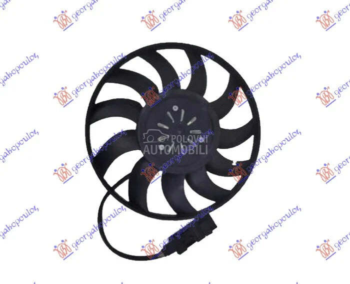 Ventilator hladnjaka za Audi A8 od 2002. do 2009. god.
