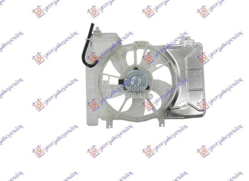 Ventilator hladnjaka za Toyota Yaris od 2011. do 2014. god.