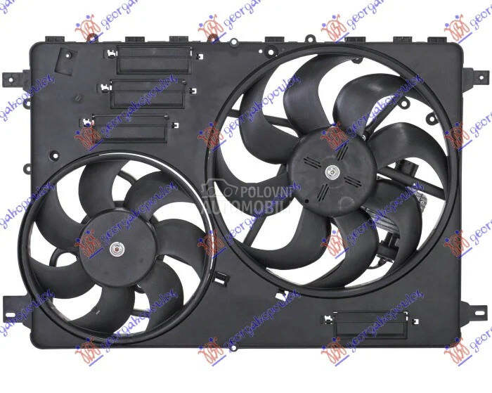 Ventilator hladnjaka za Volvo XC60 od 2008. do 2013. god.