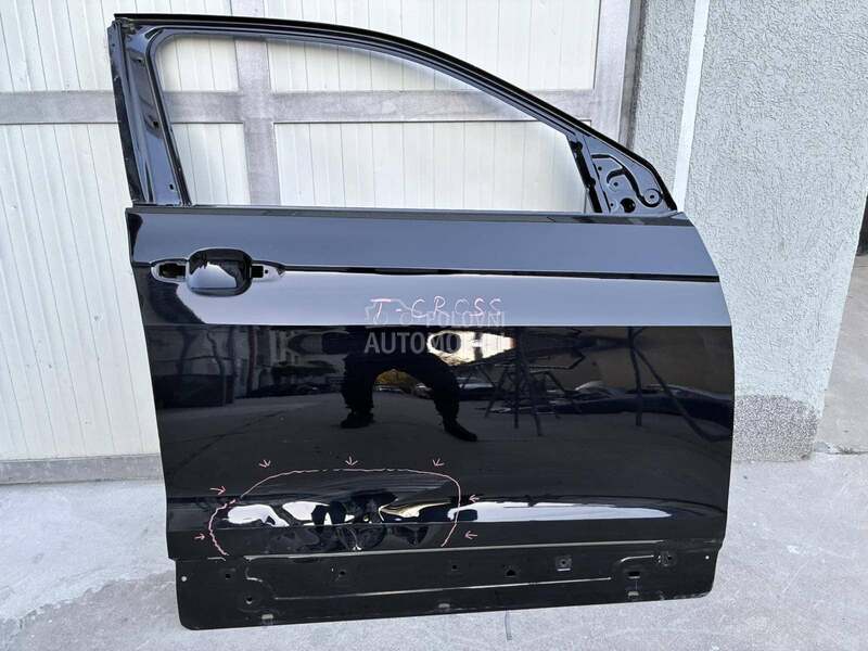 vrata prednja desna za Volkswagen T-Cross od 2021. do 2025. god.