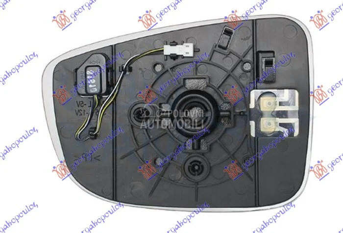 Staklo za retrovizor za Mazda 2 od 2014. do 2020. god. - B62T691G1