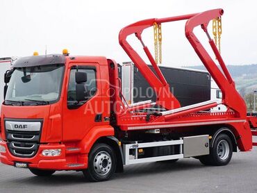 DAF LF / 290 / DOM2135, 34.000 €, 2018. , 250.000 km, Auto podizač sa kontejnerom, Dizel, 6700 cm3, Automatski menjač, Inostranstvo