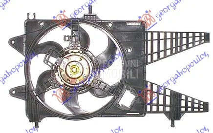 Ventilator hladnjaka za Lancia Musa od 2003. do 2013. god.