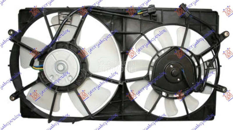 Ventilator hladnjaka za Suzuki SX4 od 2007. do 2013. god.