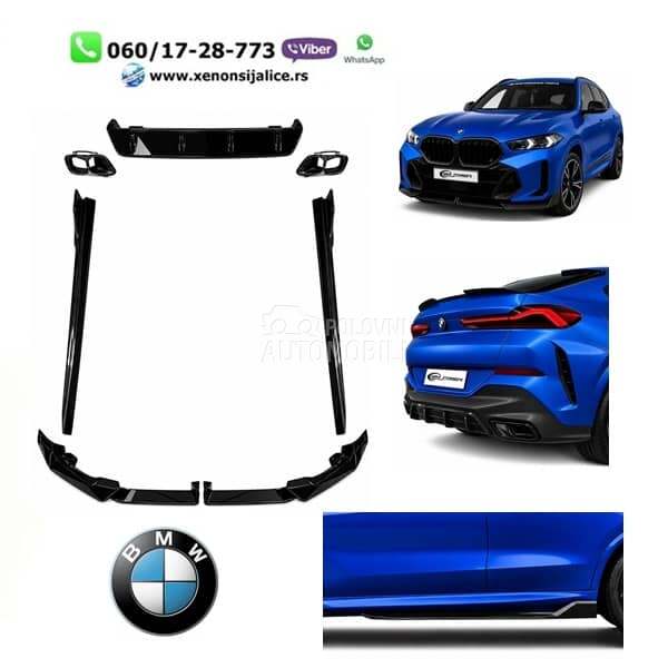 Aero kit m g06 za BMW X6