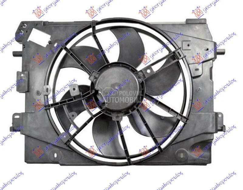 Ventilator hladnjaka za Dacia Sandero od 2016. do 2020. god.