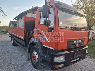 MAN 14.255, 16.000 €, 2001. , 546.443 km, Sanduk metalni, Dizel, 6871 cm3, Manuelni menjač, Mionica (Selo)