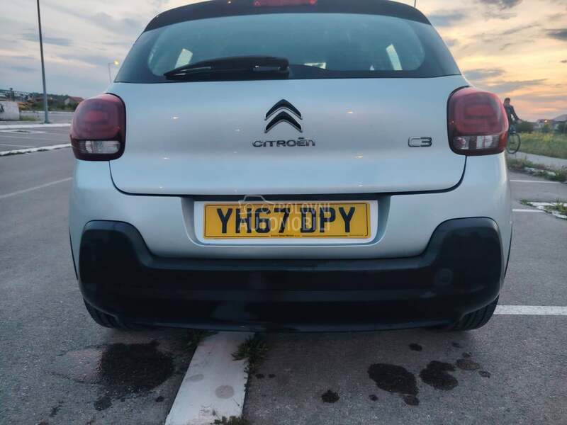 Zadnji branik za Citroen C3 od 2016. do 2022. god.
