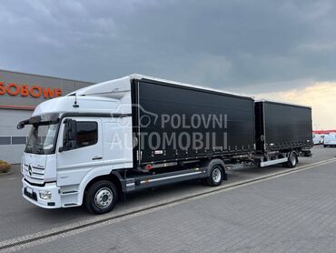 Mercedes Benz Atego 1227 / GRI0585, 96.400 €, 2024. , 23.639 km, Sanduk sa ceradom, Dizel, 7700 cm3, Automatski menjač, Inostranstvo