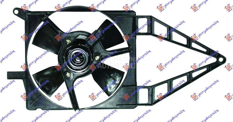 Ventilator hladnjaka za Opel Tigra od 1995. do 2004. god.