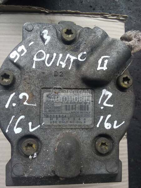 kompresor klime 1,2 za Fiat Punto od 1999. do 2003. god.