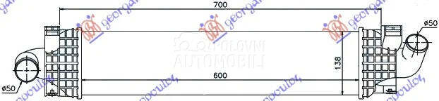 Interkuler za Ford C-Max od 2010. do 2014. god.