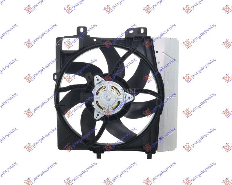 Ventilator hladnjaka za Citroen C2 od 2003. do 2008. god.