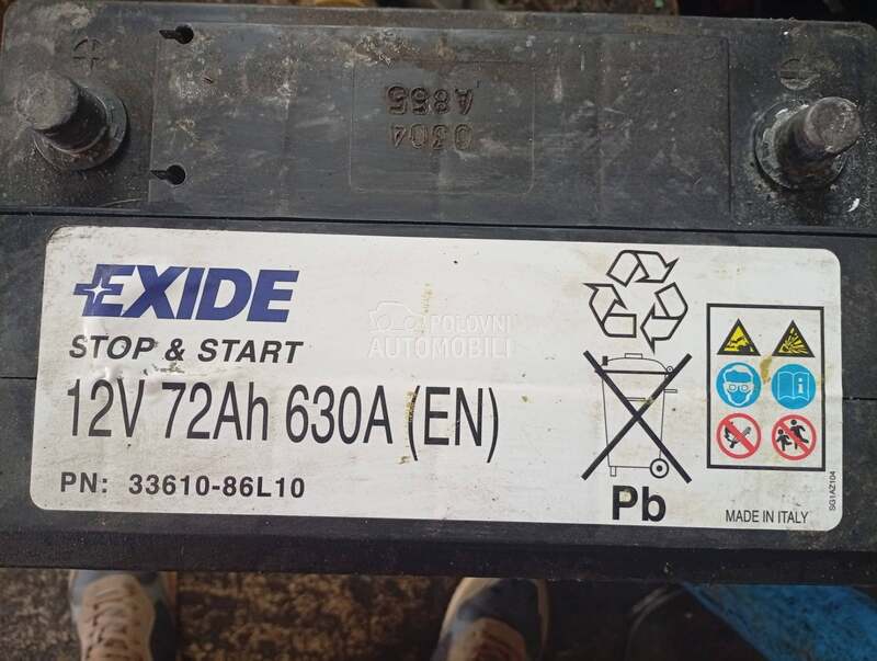 start stop akumulator za Škoda Fabia