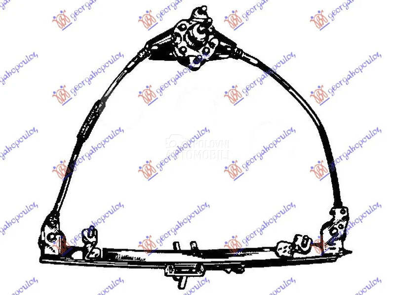 Podizac stakla za Fiat Bravo od 1995. do 2002. god.