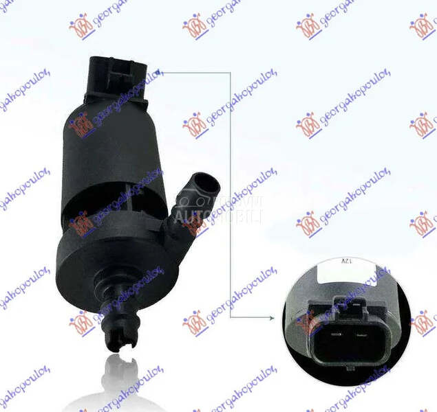 Pumpica za prskalice farova za Toyota Land Cruiser od 1999. do 2002. god. - 3670575730