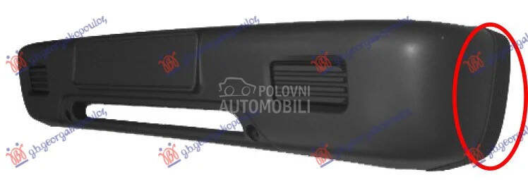 Prednji Branik za Nissan Cabstar od 2000. do 2007. god. - 620109X504
