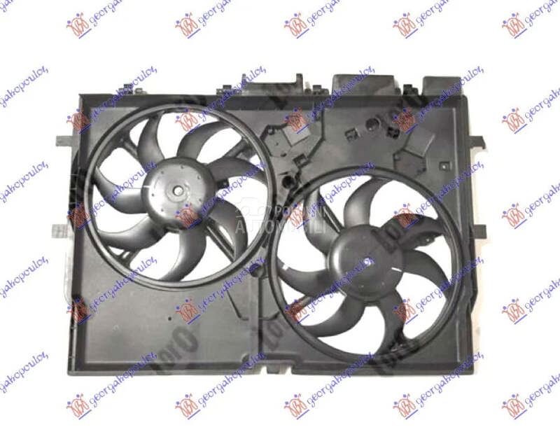 Ventilator hladnjaka za Citroen Jumpy od 2014. do 2026. god.