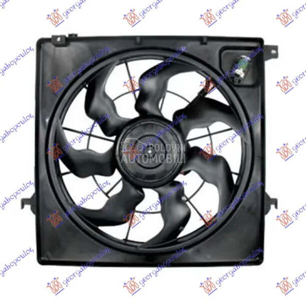 Ventilator hladnjaka za Hyundai Santa Fe od 2012. do 2016. god.
