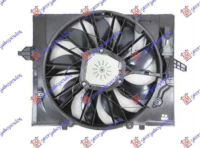 Ventilator hladnjaka za BMW Serija 5 od 2003. do 2010. god.