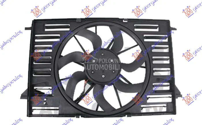 Ventilator hladnjaka za Volkswagen Touareg od 2018. do 2026. god.