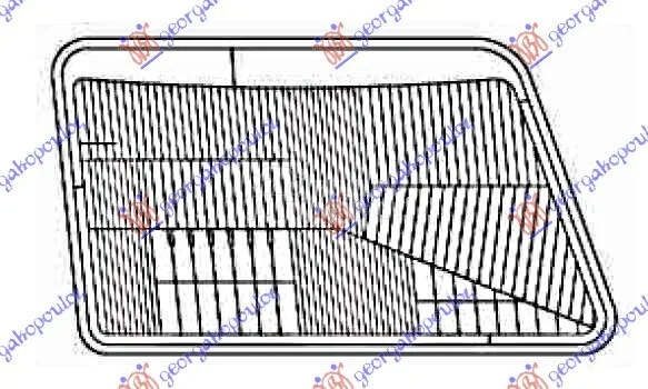 Staklo fara za Peugeot 205 od 1983. do 1993. god.