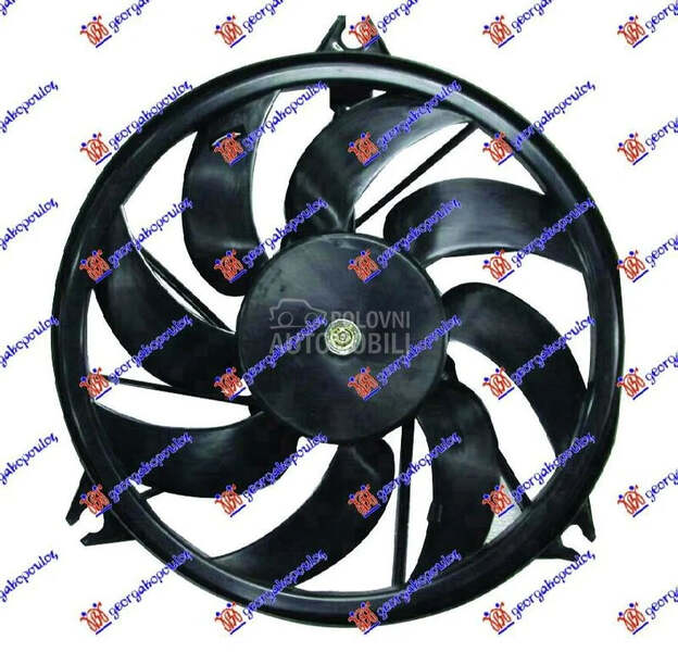 Ventilator hladnjaka za Peugeot 206 od 2009. do 2013. god. - 125391