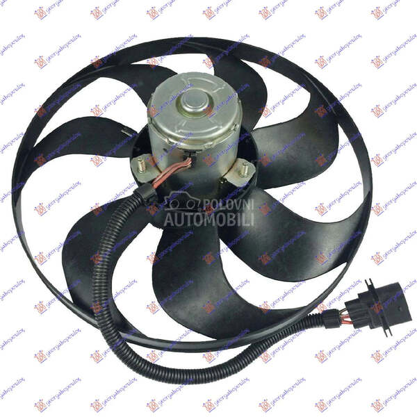 Ventilator hladnjaka za Volkswagen Polo od 2005. do 2009. god.