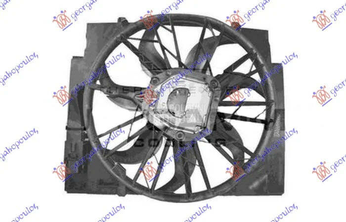 Ventilator hladnjaka za BMW Serija 6 od 2004. do 2011. god.