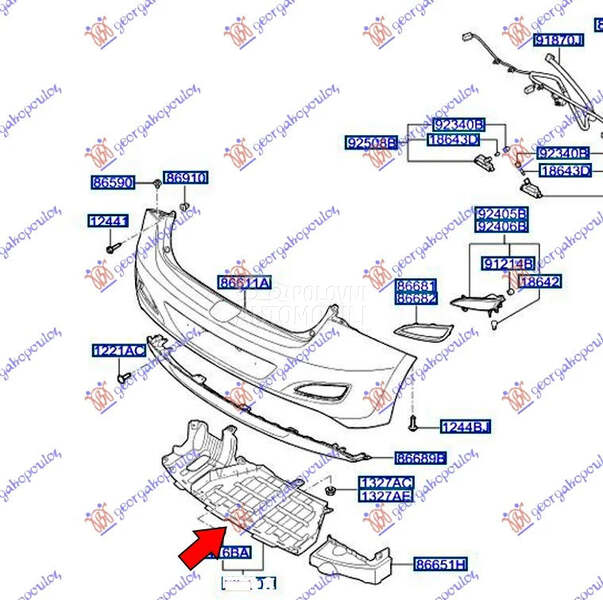 Lajsna za Hyundai i30 od 2013. do 2017. god.