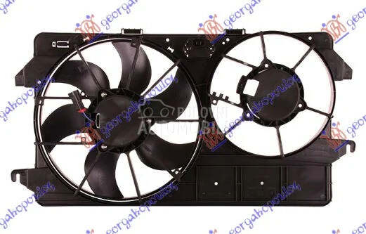 Ventilator hladnjaka za Ford Transit Connect od 2010. do 2013. god.