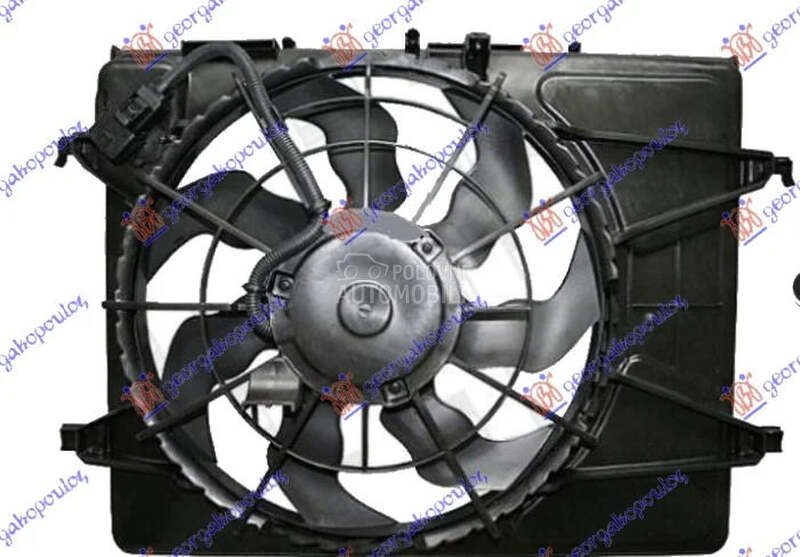 Ventilator hladnjaka za Kia cee`d sw od 2010. do 2013. god. - 253802H050
