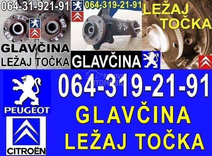 GLAVČINA LEŽAJ Točka za Peugeot 206, 106, 205 ...