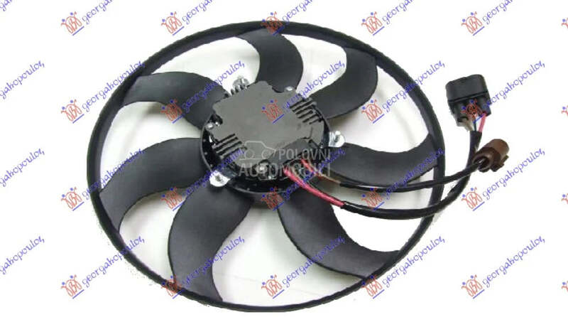 Ventilator hladnjaka za Volkswagen Scirocco od 2014. do 2017. god.