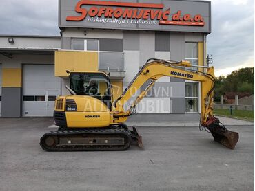 Komatsu PC80 MR, 39.500 €, 2014. , Mini bager, Dizel, 4400 cm3, 47kW (64 KS), Automatski menjač, Kosjerić