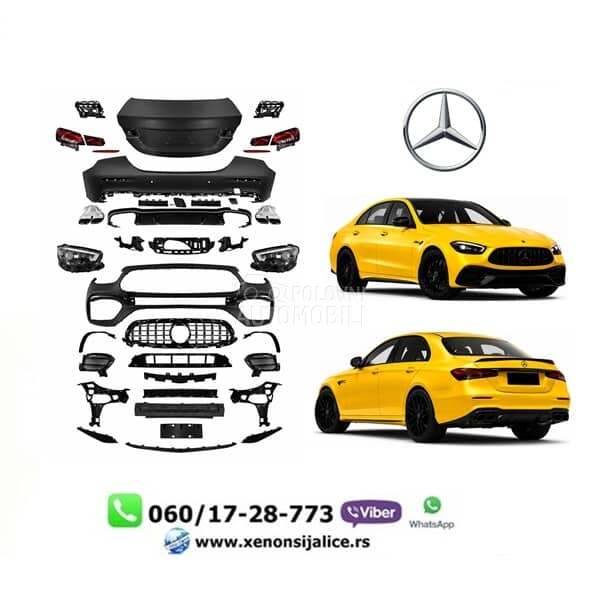 Body bodi kit w213 amg za Mercedes Benz E 220
