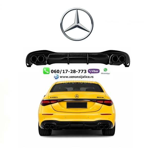 Difuzor w223 amg za Mercedes Benz S 500