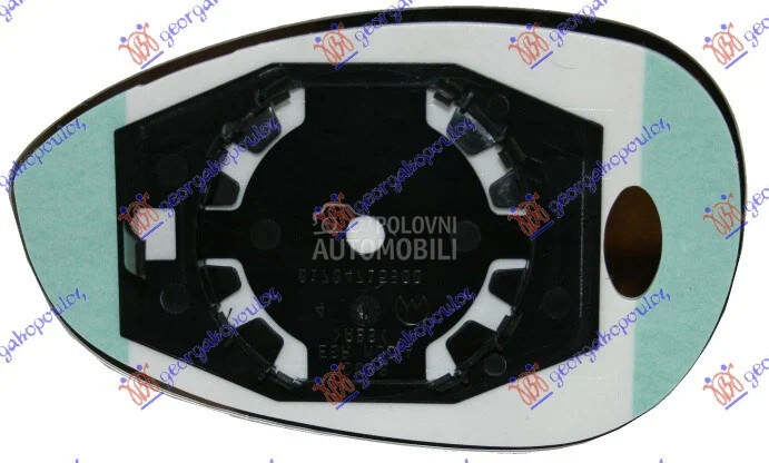Staklo za retrovizor za Fiat 500 od 2007. do 2015. god.