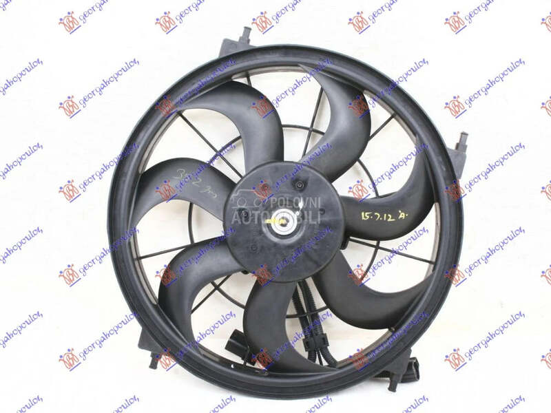 Ventilator hladnjaka za Hyundai i20 od 2008. do 2012. god.