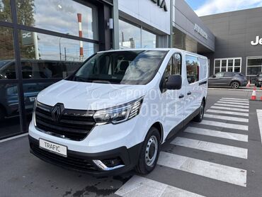 Renault Trafic Produžena kabina dCi 150 (može zamena), 28.499 €, 2026. , 1 km, Dostavni kombi do 3.5t, Dizel, 1998 cm3, Manuelni menjač, Beograd