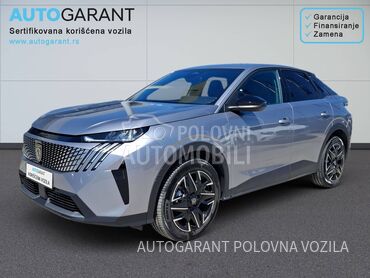 Peugeot 3008 ALLURE A/T, 29.490 €, 2025. Džip/SUV, Hibridni pogon (benzin) | 1199 cm3, 17.507 km, 100kW (136 KS), Automatski / poluautomatski, 4/5 vrata, 5 sedišta, Čačak