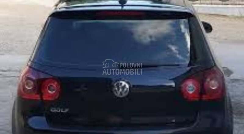 Zadnja soferka zatamnjena za Volkswagen Golf 5 od 2003. do 2009. god.