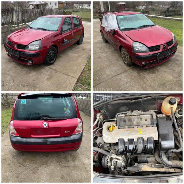 Delovi za Renault Clio od 2001. do 2008. god.