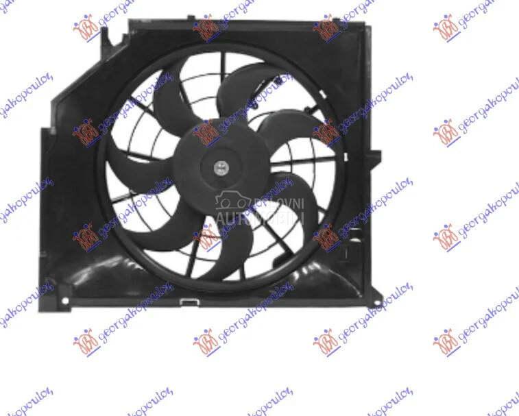 Ventilator hladnjaka za BMW Serija 3 od 1999. do 2003. god.